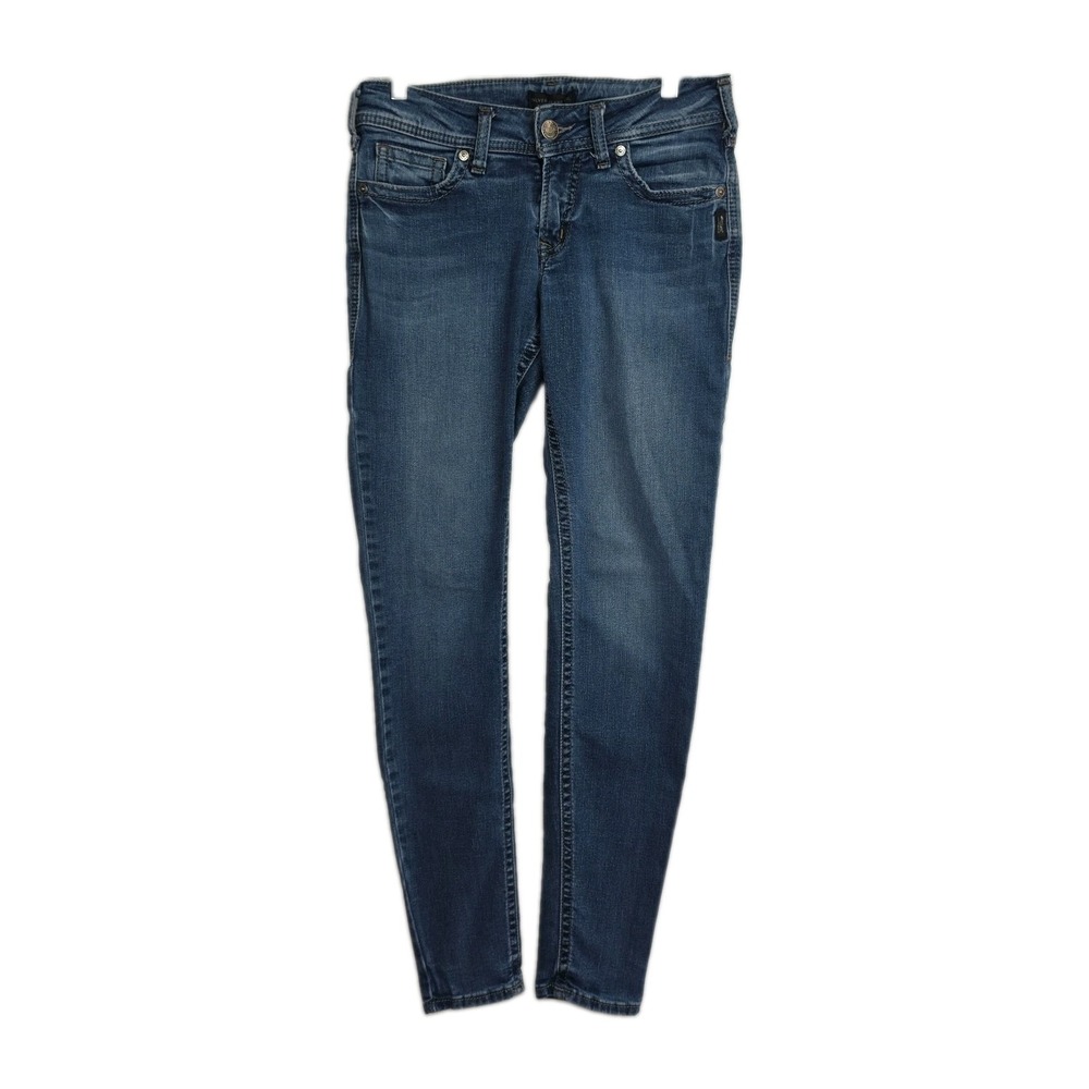 Silver Jeans Co. Suki Skinny Jeans Women's‎ Size 28x31 Med. Wash Blue